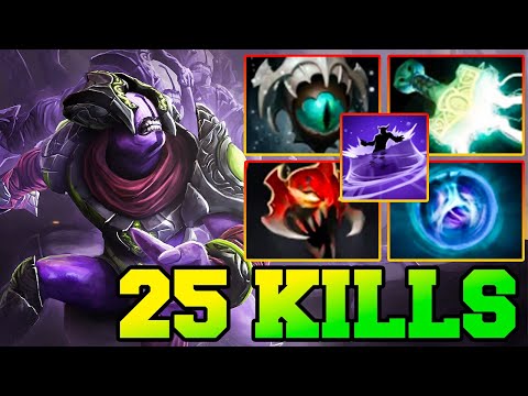 Faceless Void Dota 2 Carry Meta Safelane With 25 Kills Pro Gameplay Guide Build 7.34