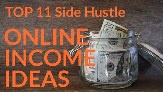 Top 11 side hustle income ideas to make money online 2021-begin debt free journey🔥#onlineincome2021🔥