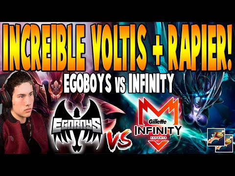 EGOBOYS vs INFINITY [BO2] - Increíble Voltis + Rapier "Timado vs NaoG" - Realms Collide DOTA 2