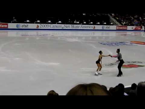 Pairs' SP Warm-Up Group 1 - 2009 Skate America