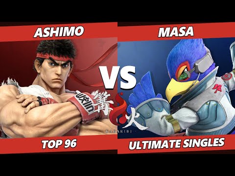 Kagaribi 7 Top 96 - Ashimo (Ryu) Vs. MASA (Falco) SSBU Ultimate Tournament
