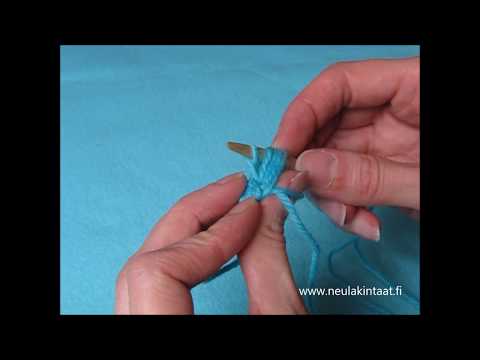 Nalbinding - Russian Stitch 1+4+1 - Sulkava