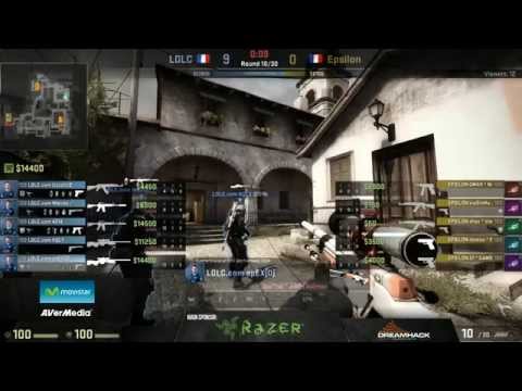 Epsilon vs LDLC on de_inferno @ Dreamhack Valencia 2014 Grand Finals (CS:GO EPS vs LDLC) Game 2