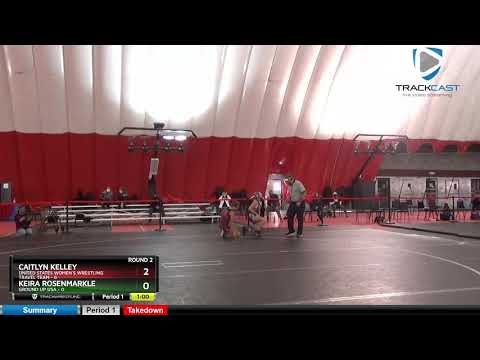 USAW TOA Club Duals HS Boys/[boutNo] 114 Keira Rosenmarkle Ground Up USA Vs Caitlyn Kelley United