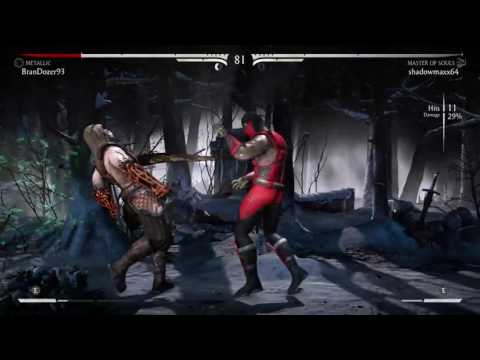 MKX-"Temor"(Metallic) Vs Ermac (Master Of Souls)