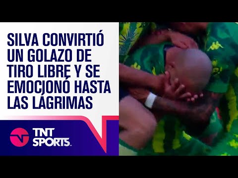 ¡GRITALO, Tanque!🙌 SILVA convirtió un TERRIBLE GOLAZO de tiro libre y se EMOCIONÓ hasta las lágrimas