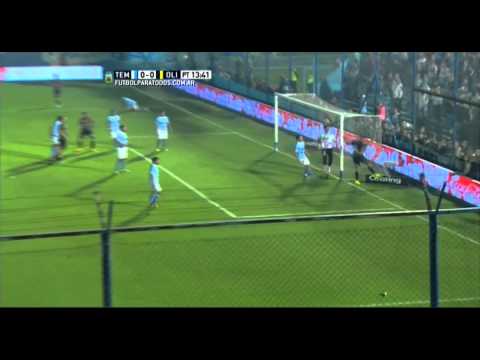Lo tuvo Olimpo. Temperley 0 - Olimpo 0. Fecha 6. Primera División 2015. FPT.