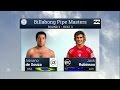 Adriano de Souza vs Jack Robinson - Round Two, Heat 3 - 2015 Billabong Pipe Masters