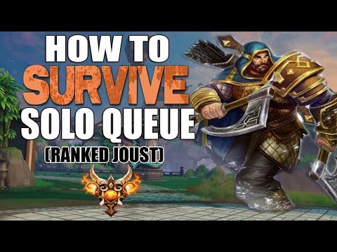 How To Survive Solo Queue (Ranked Joust) - Smite