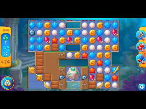 Fishdom. 5966 level no boosters and diamonds