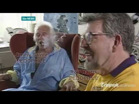 Celebrity Pedophiles: Rolf Harris &  Jimmy Saville 1992