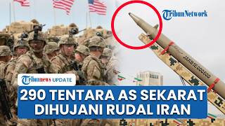 Pangkalan Militer AS Meledak Dihujani Rudal Iran, 290 Tentara Washington Sekarat di Medan Perang