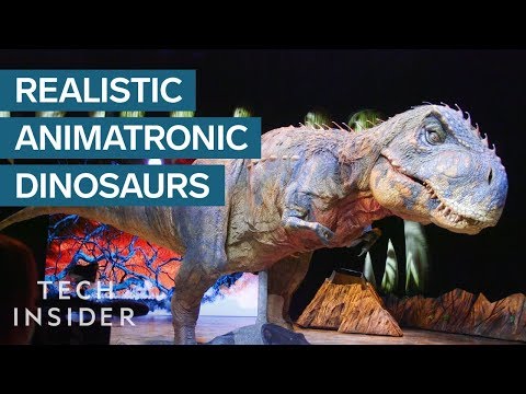Behind The Scenes Of 'Walking With Dinosaurs' Show