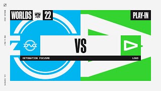 Worlds 2022 - Playin - D1 - DFM vs LLL