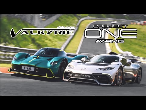 Aston Martin Valkyrie VS. Mercedes AMG One 100-300 KMH Comparison