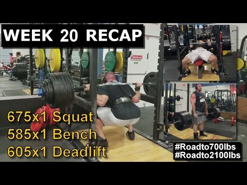 James Strickland - Full Power Training (Road to 2100 lbs - Week 20 Recap)