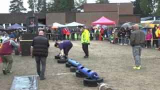 preview picture of video 'Ockelbo Showlifting 2014 Strongwoman Stockpress/Log lift 40-60kg'
