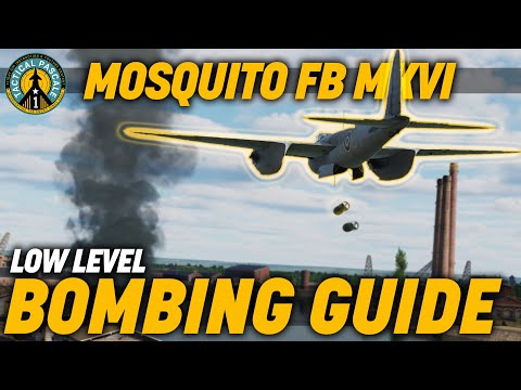 Low-Level Bombing in the Mosquito - DCS World