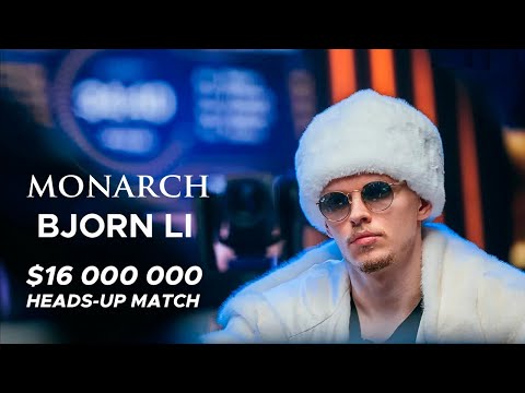 Monarch vs Bjorn Li: 16 000 000$ TOTAL BUY-IN - Biggest Poker Game Of All Time! Extended Highlights.