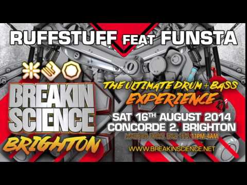 Ruffstuff ft Funsta - Breakin Science Brighton - Aug 2014