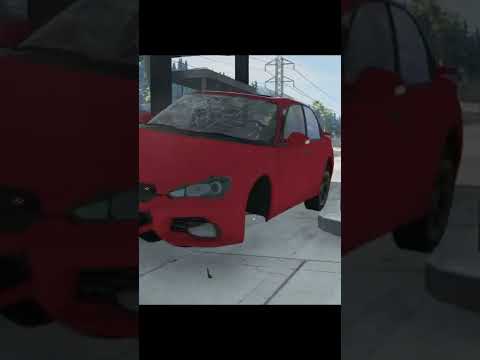 Cars vs Massive Speed Bumps – BeamNG Drive #shorts #beamng