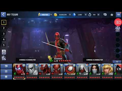 Shadowland Solo T3 Deadpool vs. Dormammu Entry Mode Floor 27 Marvel Future Fight