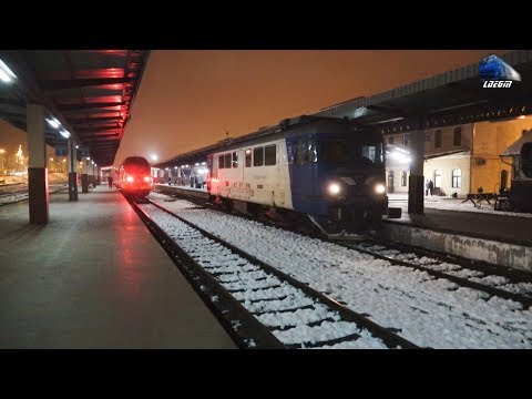 060-DA 60-0809-3 pe Seară/on Evening in Gara Oradea Station [Winter Edition] - 18 December 2018