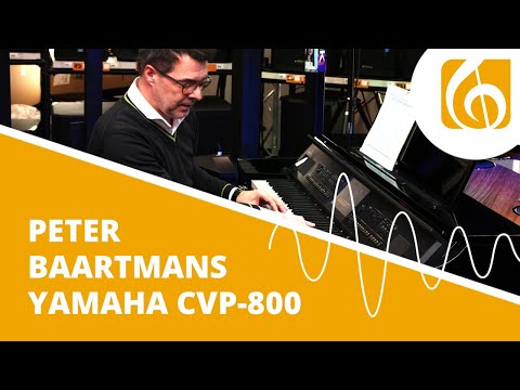 Peter Baartmans Yamaha CVP-800-Präsentation