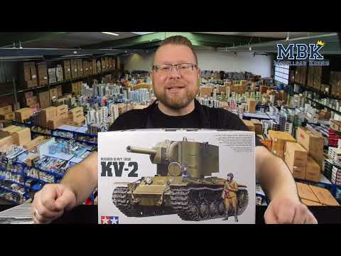 MBK packt aus Spezial - 1:35 Russian heavy tank KV-2 (Tamiya 35375)