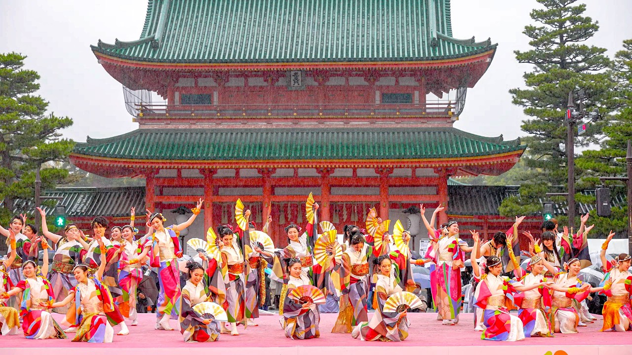 [4K] 夜さり華-yosaribana-　京都さくらよさこい 2026 さくよさ 土曜日