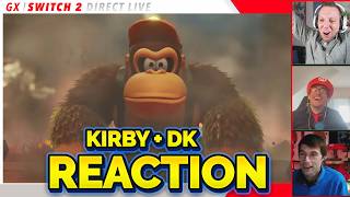 Kirby Air Riders + Donkey Kong Bananza INSANE REACTION!!!!