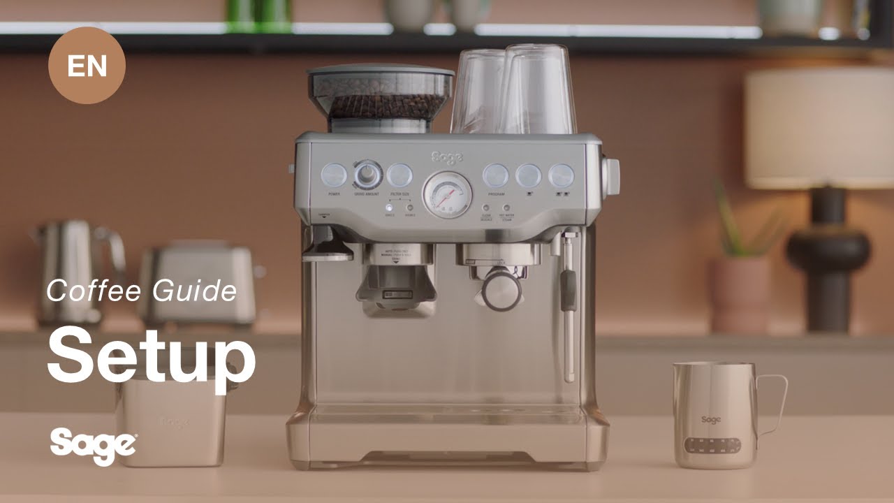 Brevilles handledning för att göra kaffe - Konfigurera din maskin