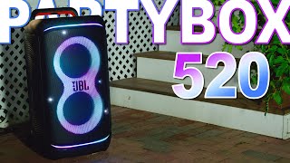 JBL Partybox 520 Review - The Perfect Sized Speaker