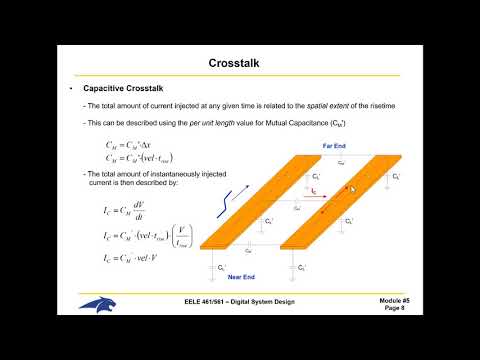 EELE 461-561 Lecture - Capacitive Crosstalk (4/1/20)
