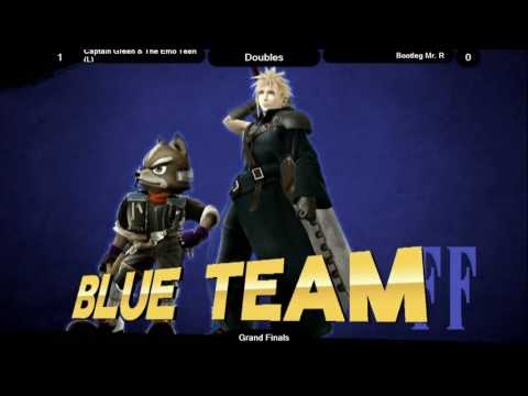 [LGS 5/3/2017][Smash 4 Doubles][Grand Finals] Captain Green & The Emo Teen vs Bootleg Mr. R