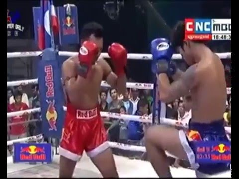 151212: Phal Sophorn VS Thai fight boxing. Khmer Winner.