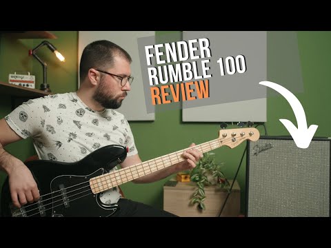 Fender Rumble 100 V3 100-Watt 1x12 Bass Combo 2015 - Present - Black Bild 5