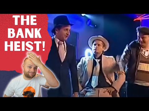 Englishman Reacts to... Polish Kabaret KMN - The Bank Heist!