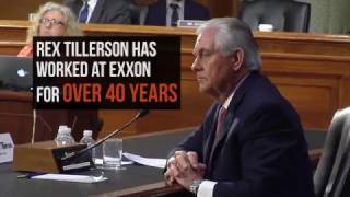 Greenpeace Activists Protest Rex Tillerson's Confirmation Hearing