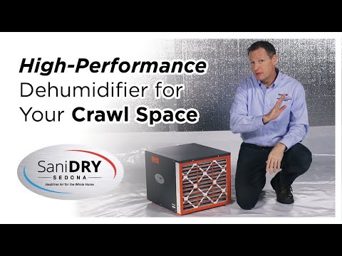 High-Performance Crawl Space Dehumidifier