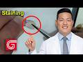 HOW TO Easily Stain And Glaze ZIRCONIA Restoration