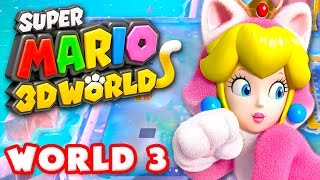 Super Mario 3D World - World 3 100% (Nintendo Wii 