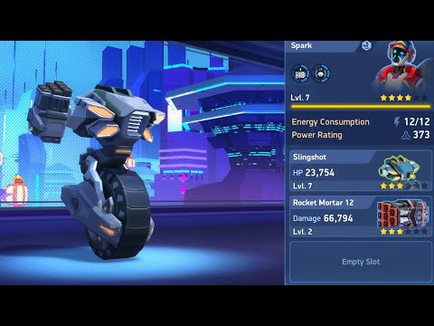 Slingshot Rocket Mortar 12 | Mech Arena