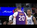 PUNCHES THROWN In Mavericks Vs Suns Nurkic Marshall Washington All Ejected