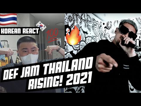 [EXCLUSIVE!]🇹🇭🇰🇷🔥Korean Hiphop Junkie react to Def Jam Thailand Cypher (THAI/ENG SUB)