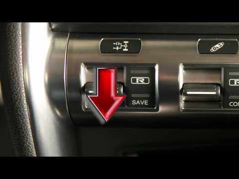 2013 NISSAN GT-R - Transmission and Suspension Setup Switches