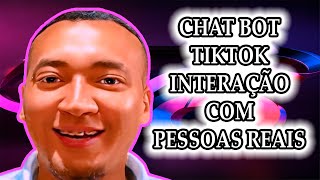 Chatbot tipo ChatGPT no TikTok - Engajamento em sua live no titkok