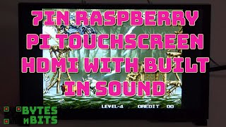 7in touchscreen display with sound for your Raspberry Pi or laptop