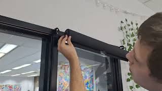  How to Install a Roller Shade | Outside Mount with No Valance