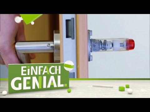 Sicherheitstürklinke: Für Kinder unter 5 Jahren nicht zu öffnen | Einfach genial | MDR